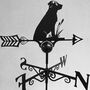 Labrador Or Man And Dog Weathervane Made In Britain, thumbnail 1 of 3