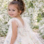 Athena ~ Ivory White Party Or Flower Girl Dress, thumbnail 5 of 9