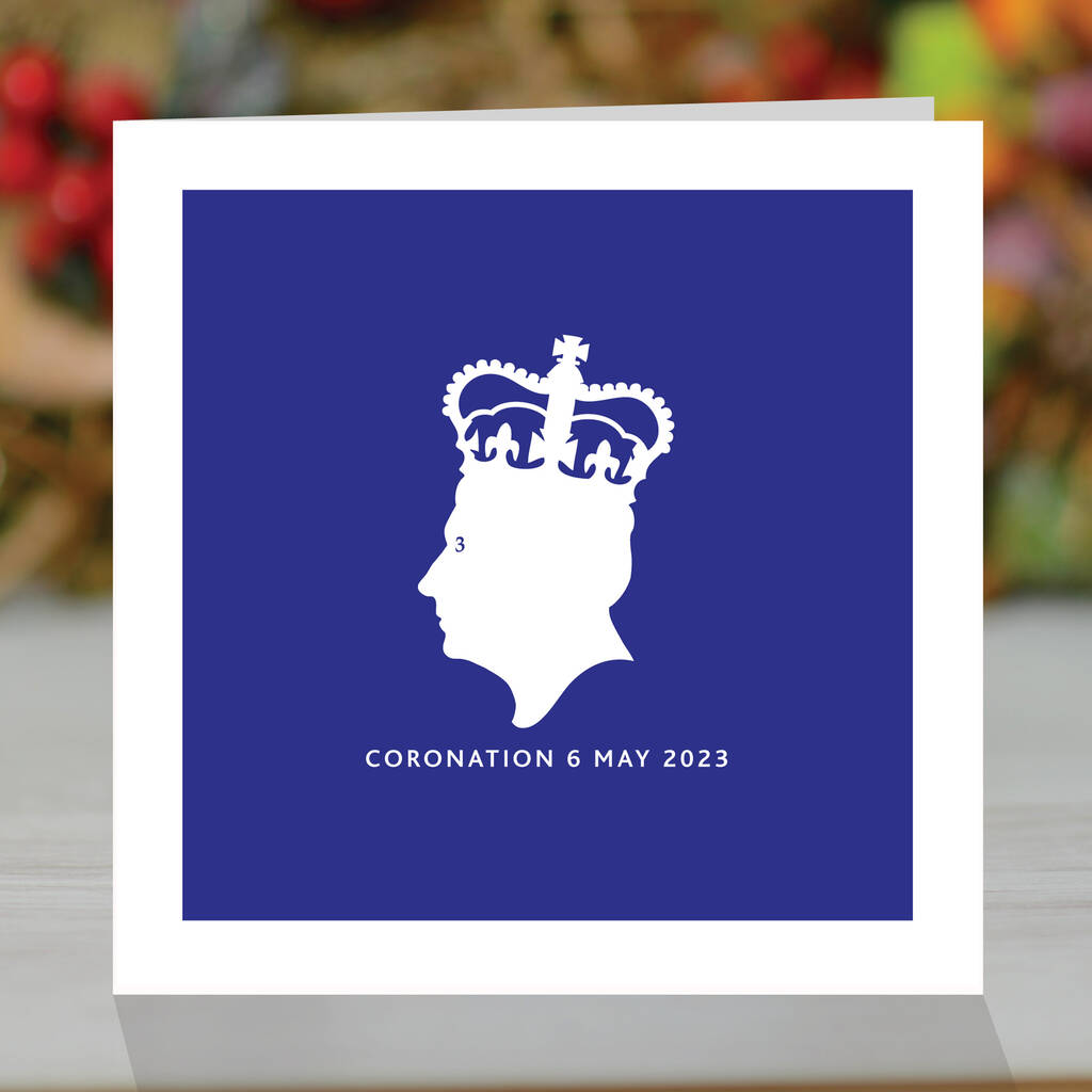 King Charles's Coronation 6th May 2023 Card, 1 of 3