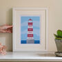 Personalised Lighthouse Family Print, thumbnail 3 of 5