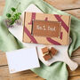 Hand Piped No.One Dad Millionaire's Shortbread Letterbox, thumbnail 1 of 2