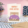 Happily Ever After Funny Engagement Card, thumbnail 1 of 3