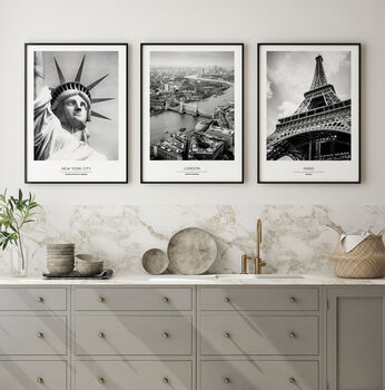 Use Your Own Photos Set Of Three Personalised Prints, 7 of 10