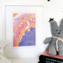 'You Are My Sun' Illustrated Print, thumbnail 3 of 7