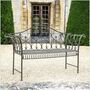 Vintage Style Scrolled Garden Bench, thumbnail 7 of 7