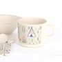 Childs Bear Camp Dinner Set With Personalised Cotton Bag, thumbnail 4 of 5