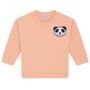 Babies Panda Organic Cotton Sweatshirt, thumbnail 7 of 7