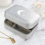 Metallic Grey Moon And Stars Jewellery Case, thumbnail 6 of 7