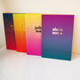 Personalised Name Ombre Notebook, thumbnail 2 of 3