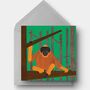Orangutan Greetings Card, thumbnail 1 of 4