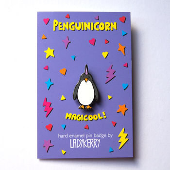 Penguinicorn Penguin Enamel Pin, 2 of 5