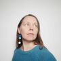 Ilta Wooden Drop Earrings, thumbnail 4 of 8