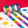 Colourful Starry Washi Tape, thumbnail 3 of 4