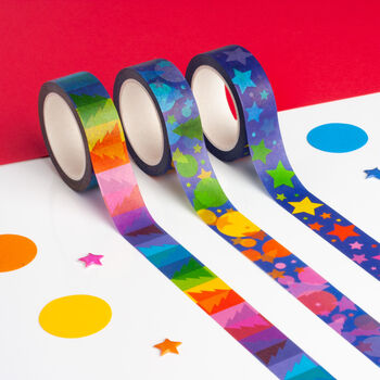 Colourful Starry Washi Tape, 3 of 4