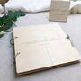 Personalised Engraved Wedding Guest Book, thumbnail 2 of 8