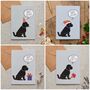 Black Cockapoo / Labradoodle Teabag Dish, thumbnail 9 of 10