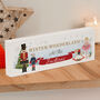 Personalised Nutcracker Wooden Mantel Decoration, thumbnail 2 of 6