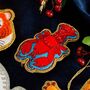 Lobster Zari Christmas Decoration, thumbnail 1 of 3