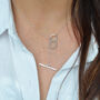 The Dandy Personalised T Bar Necklace, thumbnail 5 of 6