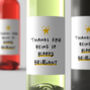 Personalised Wine Label 'Being So Bloody Brilliant', thumbnail 2 of 2