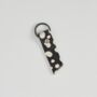 Leopard Print Leather Keyring, thumbnail 4 of 7