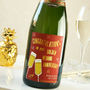 Golden Wedding Anniversary Champagne Gift, thumbnail 7 of 7