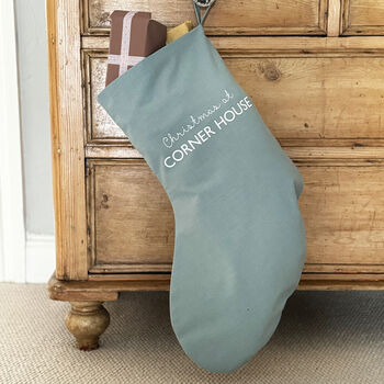 House Name Christmas Stocking, 2 of 3