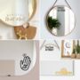 High Five Mirror Decal / Sticker 24 Colours, thumbnail 9 of 10