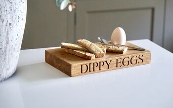 Personalised Egg And Soldiers Board, 3 of 4