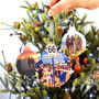 Personalised Wooden Photo Bauble, thumbnail 2 of 3