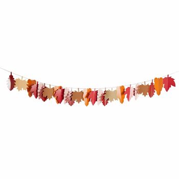 Autumn Leaf Garland Decoration, 2 of 3