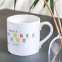Personalised Teacher’s Class Welly Boot Mug, thumbnail 2 of 2