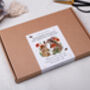 Diy Make Your Own Greeting Card Making Kit With Hedgerow Animals, thumbnail 6 of 9