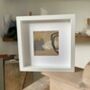 Abstract Shapes Illustration Framed Knitted Art, thumbnail 4 of 10