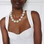 Chunky Pearl Beaded Necklace, thumbnail 8 of 8