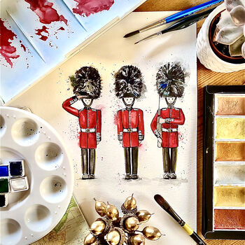 Queens Guard Gift Tags, 3 of 5