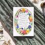Whimsical Floral Garden Save The Date Card, thumbnail 6 of 6