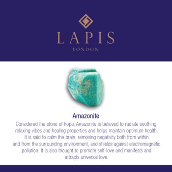 The Duo Amazonite Necklace, Gold Plated, 8 of 10