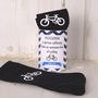 Tin Of Cycle Socks Personalised Gift, thumbnail 3 of 5