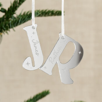 Family Initials Christmas Decoration Set, 2 of 2