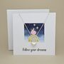 Boxed 'Follow Your Dreams' Heart Necklace Card, thumbnail 1 of 3