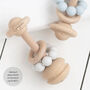 Personalised Rattle Teething Toy, thumbnail 1 of 5