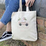Just Married Personalised Tote Bag, thumbnail 2 of 2