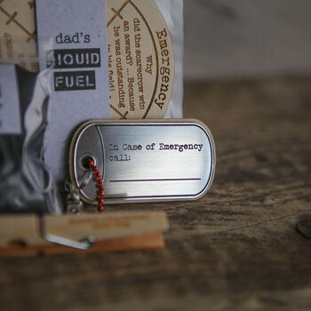 Personalised New Dad's Survival Kit Pouch, 6 of 8