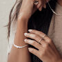 Sands Silver Pebble Bracelet, thumbnail 5 of 6