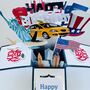 Personalisable New York Themed 3D Greeting/Gift Card, thumbnail 1 of 12