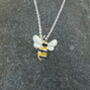 Bee Delicate Pendant Necklace, thumbnail 5 of 5