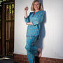 Indian Cotton Waterlily Print Pyjama Set, thumbnail 1 of 6