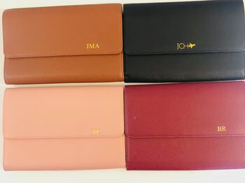 Travel Wallet With Monogram, 4 of 10