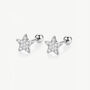 Gold Or Silver Star Earrings, Women's Jewellery, thumbnail 2 of 4